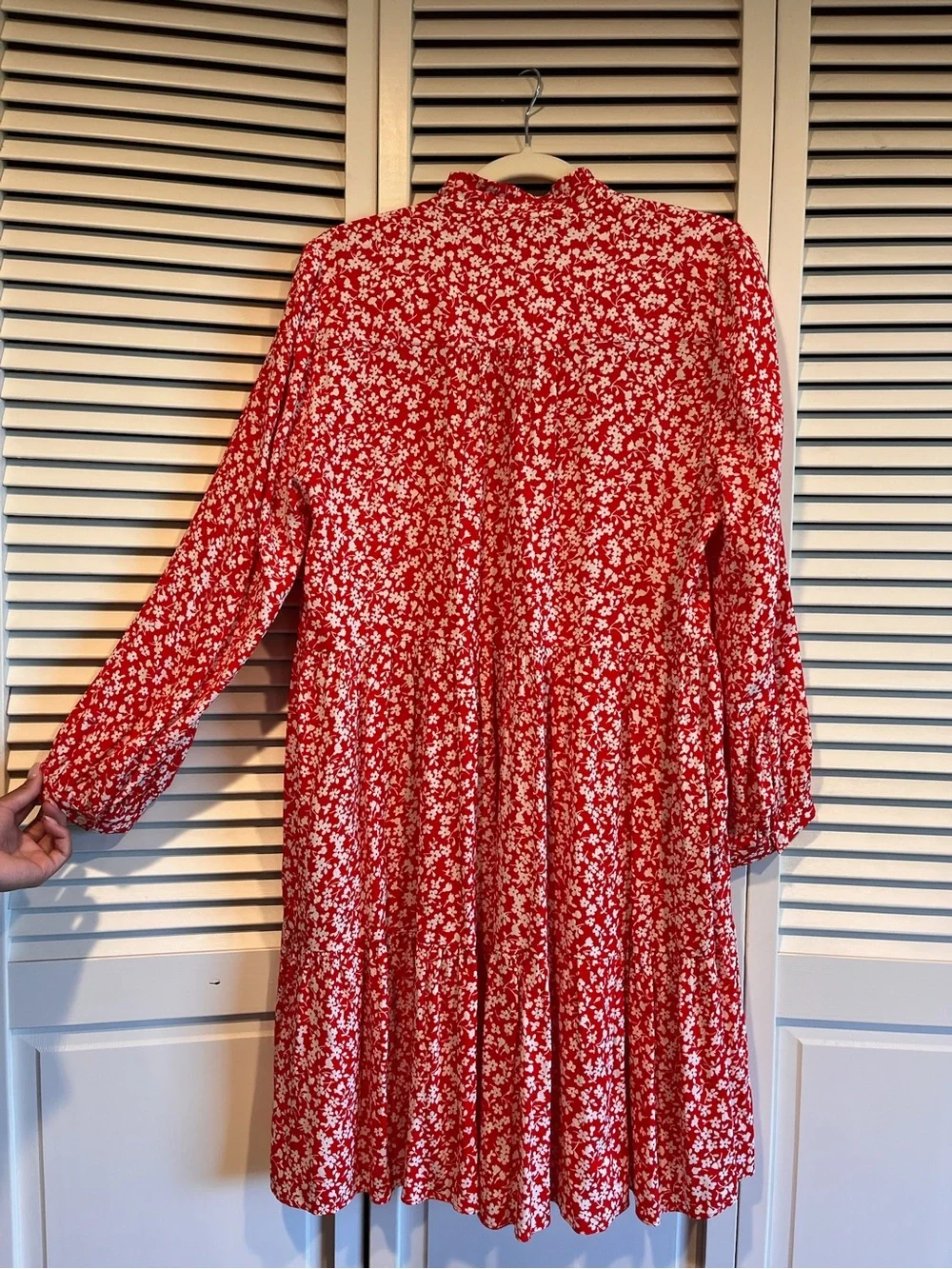 J. Crew vibrant red